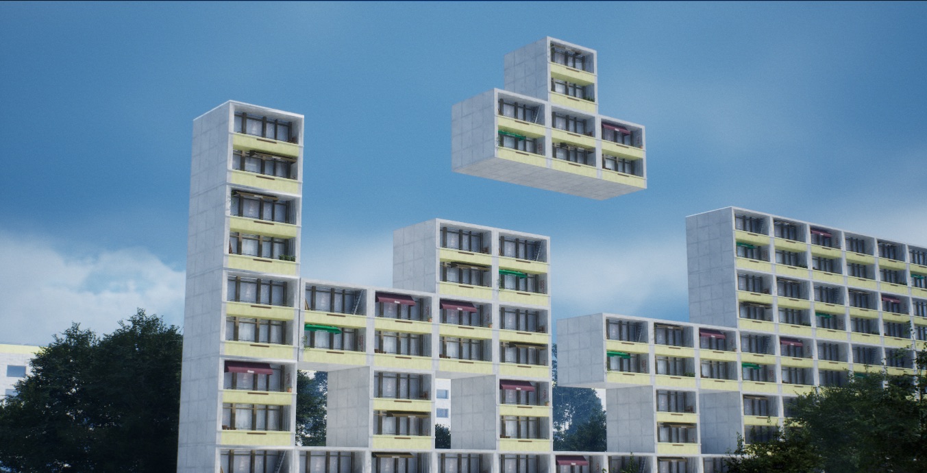 Dresden Block Tetris interactive game